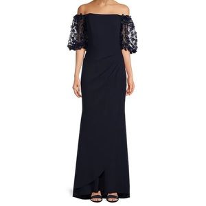 Gorgeous XSCAPE Navy Gown